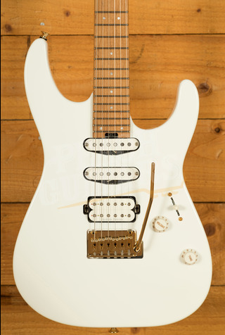 Charvel Pro-Mod DK24 HSS 2PT CM | Caramelized Maple - Snow White