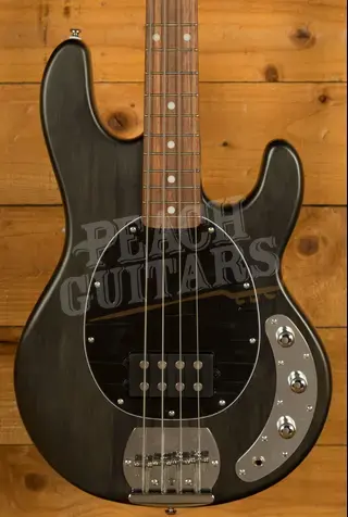 Sterling RAY4 SUB Series StingRay Bass - Trans Black Satin