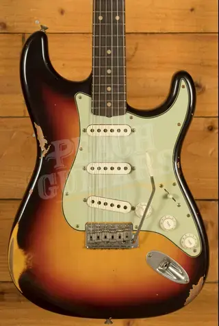 Fender Custom Shop 59 Strat - Relic Chocolate 3-Tone Sunburst