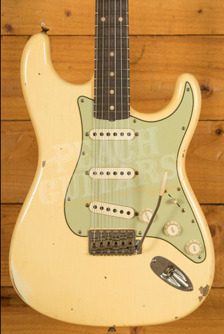 Fender Custom Shop 61 Strat Relic - Aged Vintage White