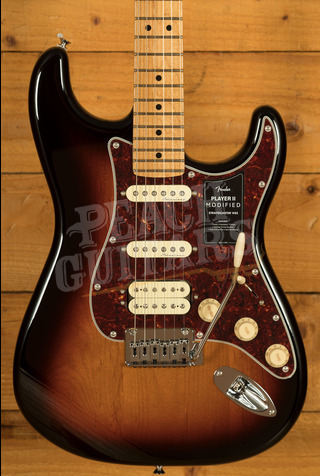 Fender Player II Modified Stratocaster HSS Maple 3-Colour Sunburst