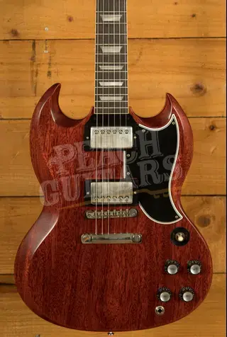Gibson Custom 1961 Les Paul SG Standard Reissue Stop-Bar | Cherry Red - VOS