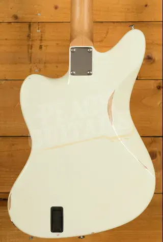 Suhr Classic JM Antique Funk Limited Edition Olympic White w/Mastery