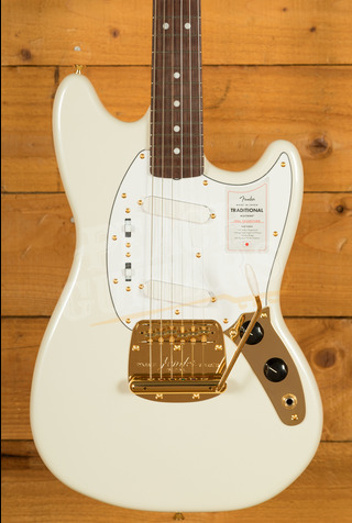 Fender Made in Japan Traditional 2025 Collection 60s Mustang Rosewood White Pearl