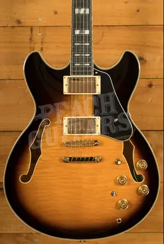 Ibanez Signature Models | JSM10 - John Scofield - Vintage Yellow Sunburst