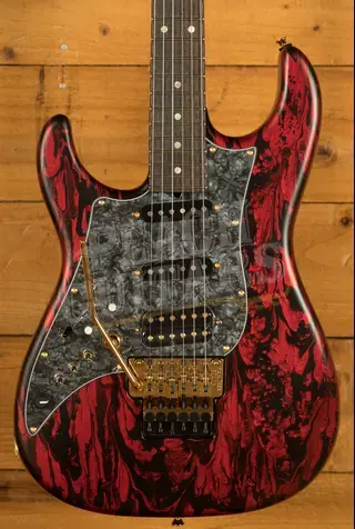 James Tyler Guitars | Studio Elite Left Handed - Candy Apple Red Shmear