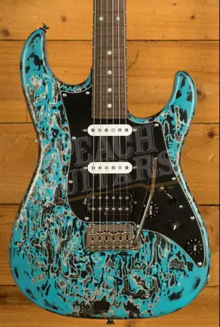 James Tyler Guitars | Studio Elite HDX - Neon Turquoise Schmear