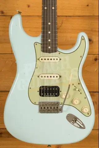 Fender Custom Shop 60 HSS Strat - Journeyman Relic Sonic Blue