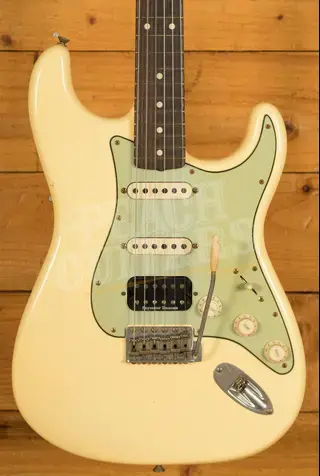 Fender Custom Shop 60 HSS Strat - Journeyman Relic Aged Vintage White