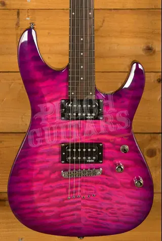 Schecter C-6 Plus | Electric Magenta
