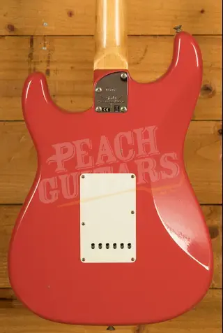 Fender Custom Shop 60 HSS Strat - Journeyman Relic Fiesta Red