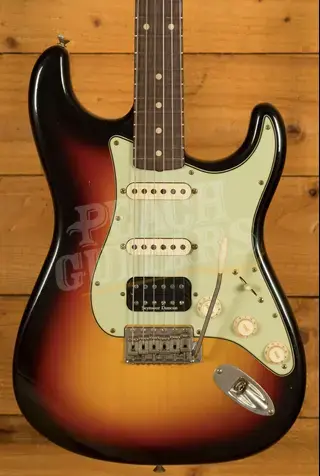 Fender Custom Shop 60 HSS Strat - Journeyman Relic 3-Tone Sunburst