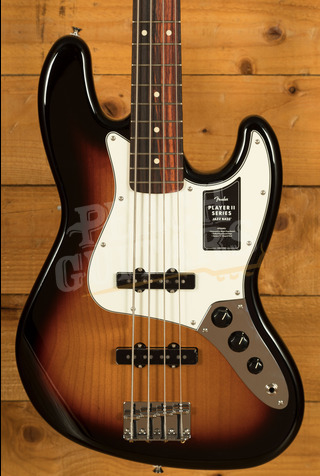 Fender Player II Jazz Bass Rosewood 3-Colour Sunburst