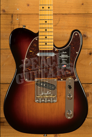 Fender American Professional II Telecaster | 3-Colour Sunburst - Maple