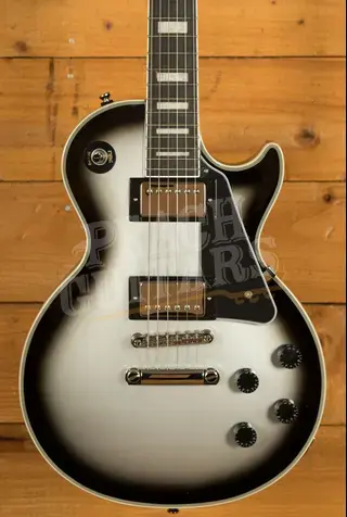 Epiphone Les Paul Custom Silver Burst (Incl. Premium Gig Bag)