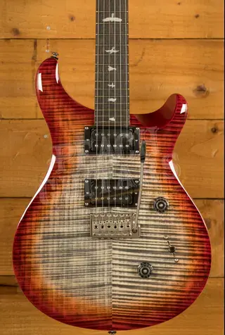 PRS SE Custom | Custom 24 - Charcoal Cherry Burst