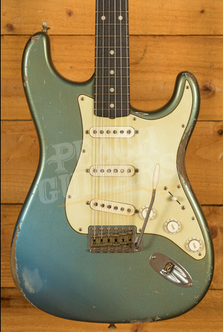 Fender Custom Shop Masterbuilt Levi Perry 62 Strat | Relic Super Faded Aged Lake Placid Blue