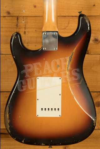 Fender Custom Shop Masterbuilt Levi Perry 62 Strat | Relic 3-Tone Sunburst