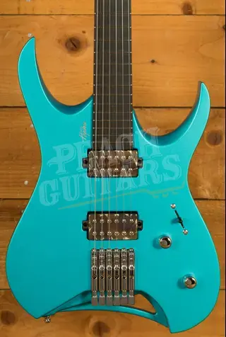 Mayones Hydra Elite 6 - Ebony - Monolith Custom Colour Satin