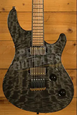 Mayones Regius 6 - TEW Birdseye Maple - Trans Graphite Gloss