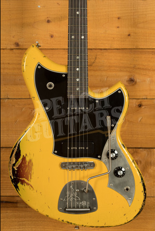 Novo Dealer Limited | Serus J - Vandalism Yellow over '64 3-Tone Sunburst