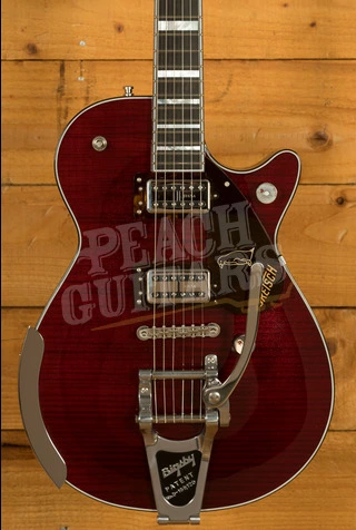 Gretsch G6134TFM-NH Nigel Hendroff Signature Penguin Dark Cherry Metallic Flame