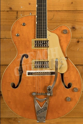 Gretsch G6120T-BSSMK Brian Setzer Signature Nashville Hollow Body '59 "Smoke" Smoke Orange