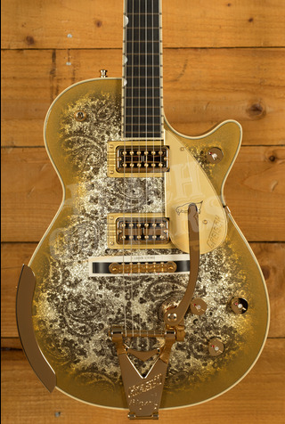 Gretsch G6134TG Limited Edition Paisley Penguin Gold Paisley
