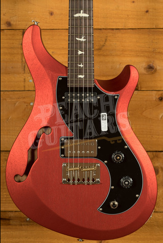 PRS S2 Vela Semi-Hollow Satin - Red Apple Metallic