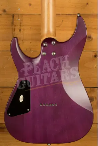 Schecter C-1 Standard Plus - Roasted Maple - Transparent Purple Burst