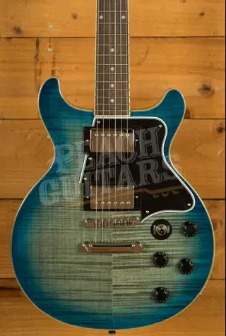 Epiphone Les Paul Special Double Cut Figured - Ocean Water