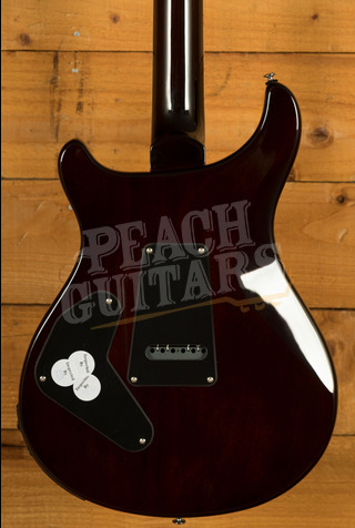 PRS SE Custom | Custom 24 Semi-Hollow Piezo - Orange Tiger Smokeburst