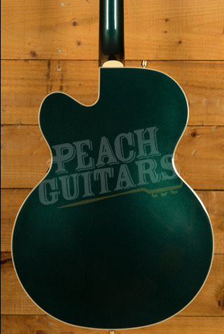 Gretsch Synchromatic Nashville Hollow Body Single-Cut with Bigsby - Ebony - Cadillac Green