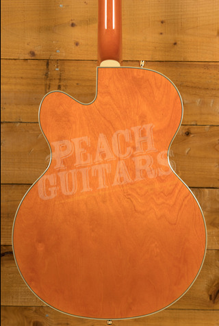 Gretsch Synchromatic Nashville Hollow Body Single-Cut with Bigsby - Ebony - 50's Orange Stain