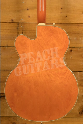 Gretsch Synchromatic Nashville Hollow Body Single-Cut with Bigsby - Ebony - 50's Orange Stain
