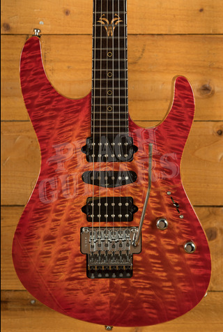 Suhr 2014 Collection Angel Quilt Modern Fireburst *Used*