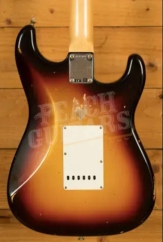 Fender Custom Shop 59 Strat Left-Handed - Relic 3-Tone Sunburst