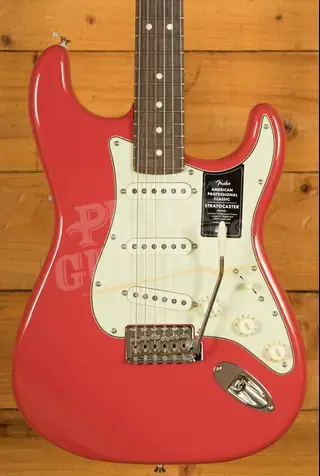 Fender American Professional Classic Stratocaster - Rosewood - Faded Dakota Red