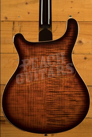 PRS SE Hollowbody II Piezo - Orange Tiger Smokeburst