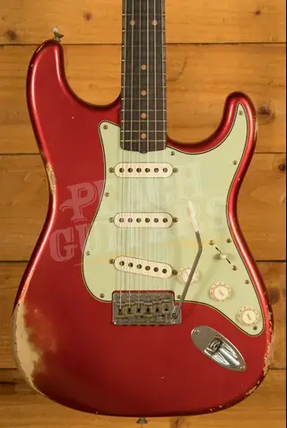 Fender Custom Shop 59 Strat - Relic Candy Apple Red/Desert Sand