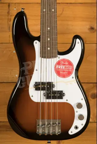 Squier Mini Precision Bass - Laurel - 2-Colour Sunburst