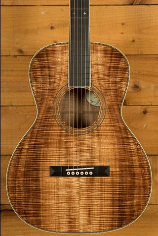 Bourgeois Custom NAMM 2025 Figured Koa LDBO-12 - Natural