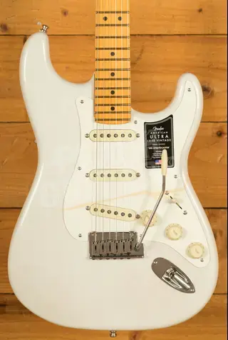 Fender American Ultra Luxe Vintage '50s Stratocaster - Maple - White Blonde