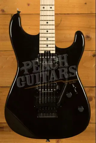 Charvel Pro-Mod San Dimas Style 1 HH FR MPL - Maple - Gloss Black