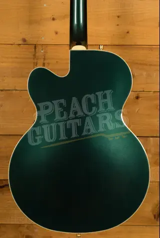 Gretsch Synchromatic Nashville Hollow Body Single-Cut with Bigsby - Ebony - Cadillac Green