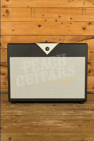 Divided By 13 2x12 Open Back Electric Guitar Amplifier Cabinet - Celestion G12H & G12B - Black Bronco Tolex
