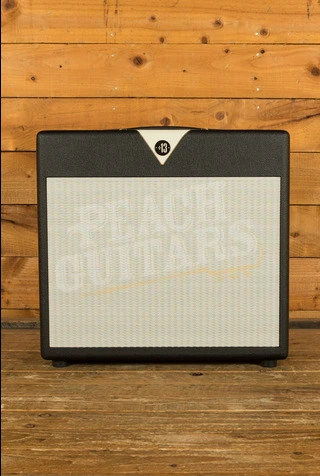 Divided By 13 1x12 Open Back Electric Guitar Amplifier Cabinet - Celestion G12H - Black Bronco Tolex