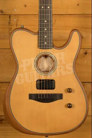 Fender Acoustasonic Standard Telecaster - Rosewood - Aged Natural