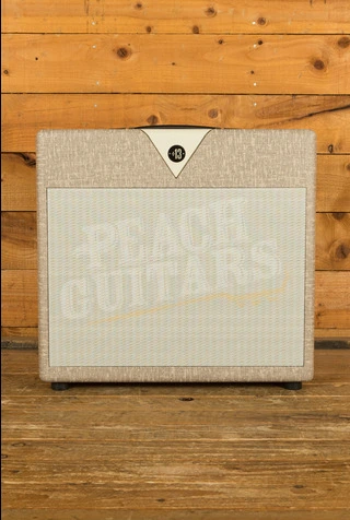 Divided By 13 1x12 Open Back Electric Guitar Amplifier Cabinet - Celestion G12H - Tan Fawn Tolex