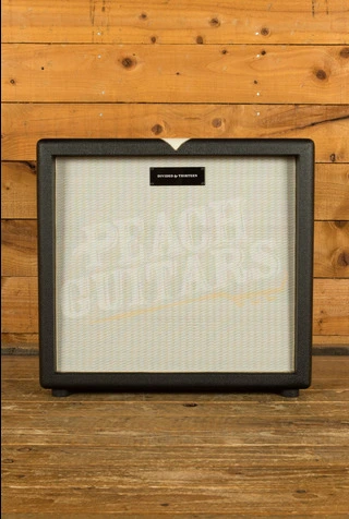 Divided By 13 1x12 Rock Block Electric Guitar Amplifier Cabinet - Celestion G12H - Black Bronco Tolex